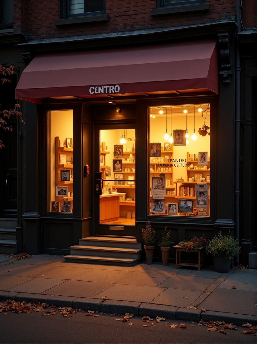 Our entrance on Cortelyou Road